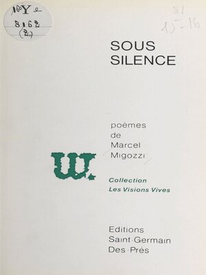 cover image of Sous silence